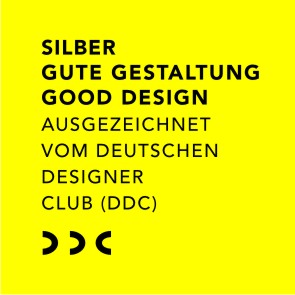 Gelbes Logo Silber Gute Gestaltung Deutscher Designer Club